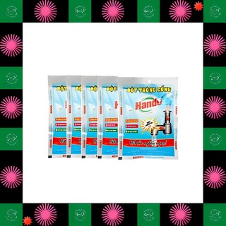 Bột thông cống 100g nội địa Hando [Không dùng khi tắc bằng chất thải vô cơ] [Không dùng thông tắc bồn cầu]