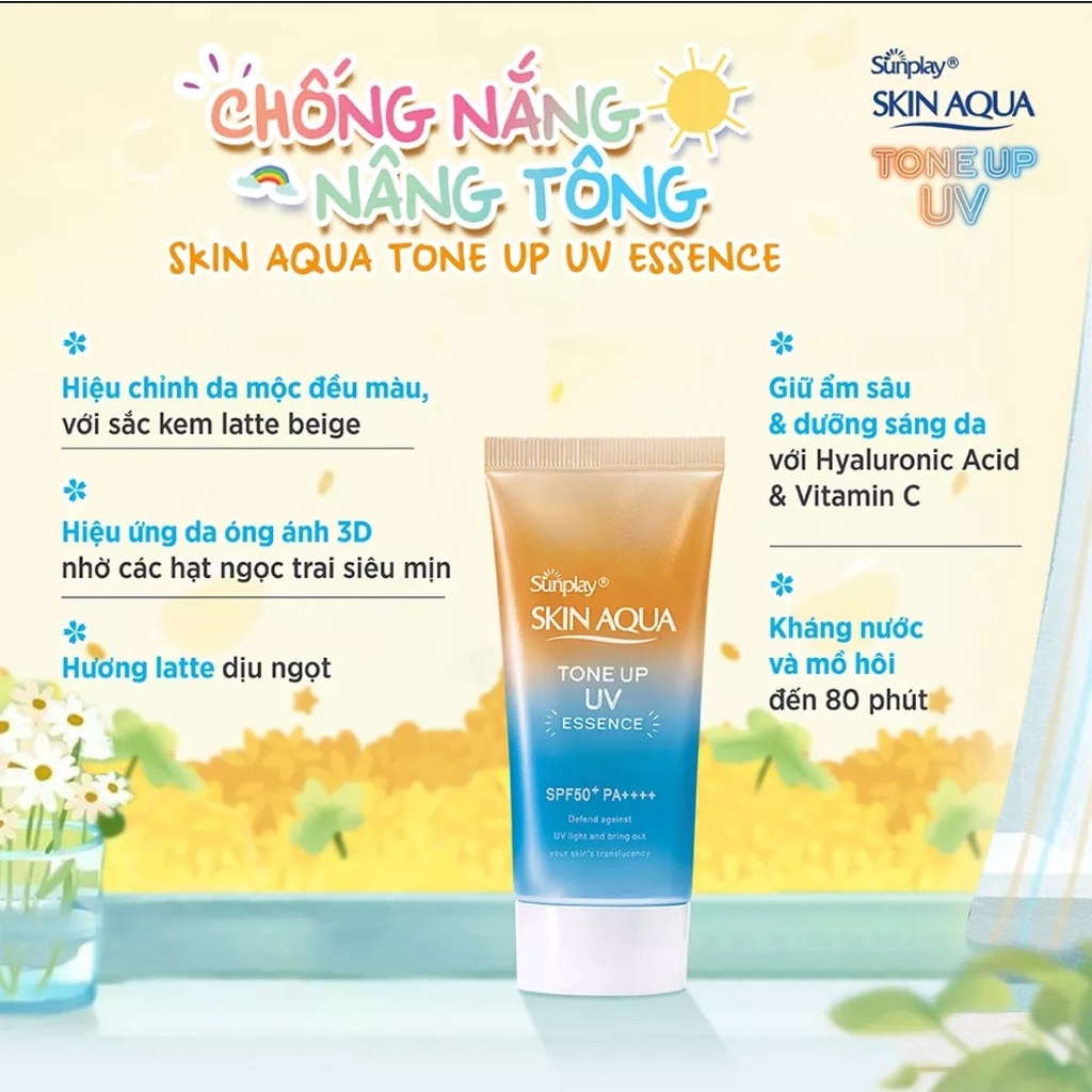 Kem Chống Nắng Nâng Tone SUNPLAY Skin Aqua Tone Up Uv Spf50+ Pa++++ 50g