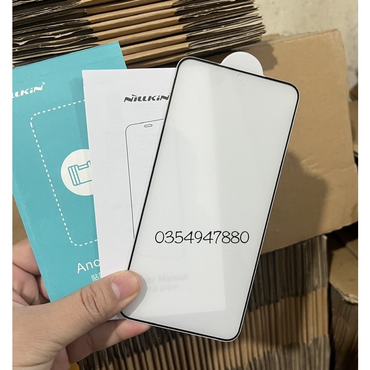Kính cường lực Nillkin CP+ Pro cho Samsung Galaxy S23, S23 Plus/ S23+ Full màn hình chính hãng