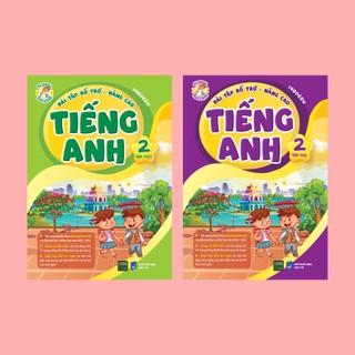 Sách - Combo 2 Tập Bài tập bổ trợ nâng cao tiếng Anh lớp 2