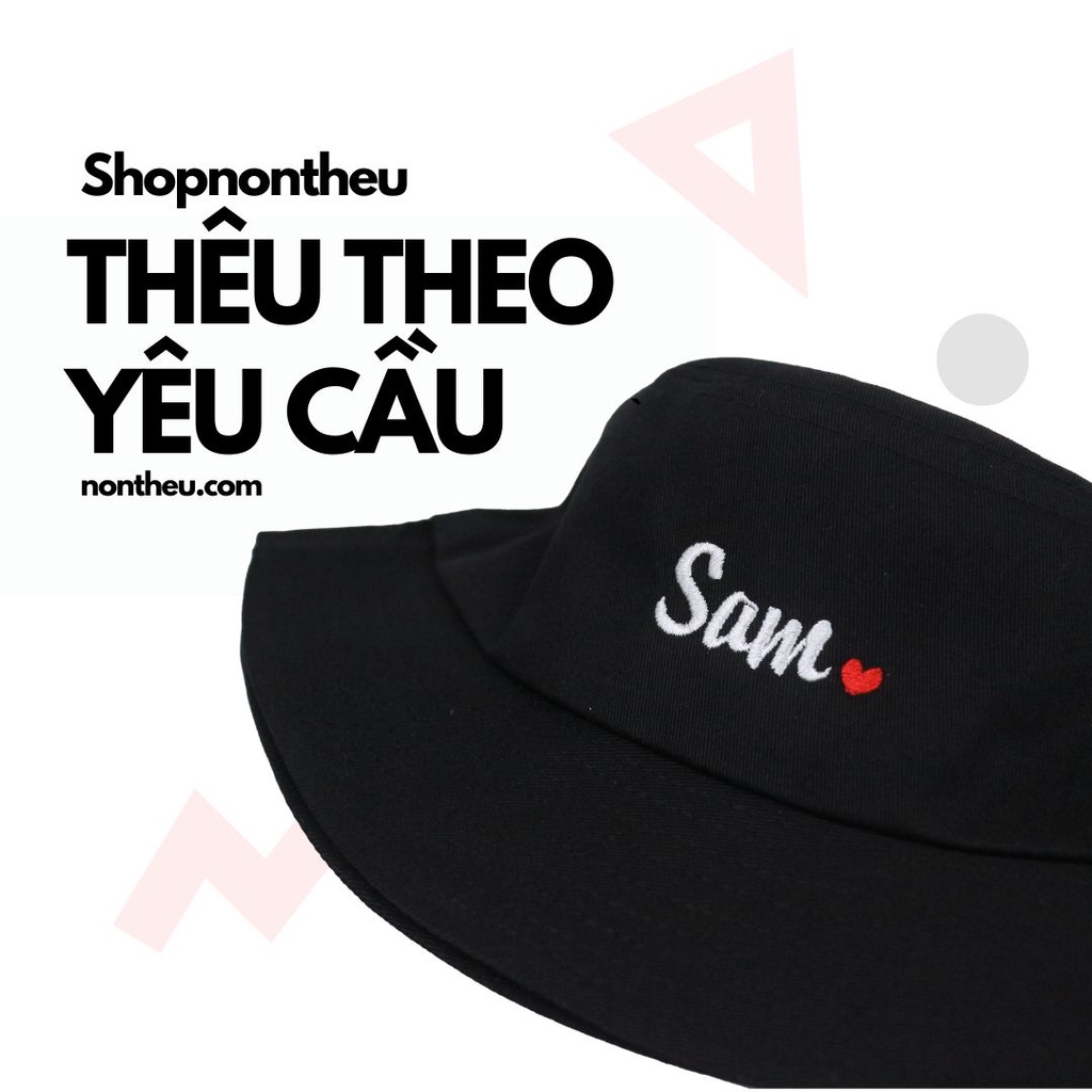 Mũ bucket/mũ tai bèo/mũ vành tròn thời trang, năng động, trẻ trung [Shopnontheu]