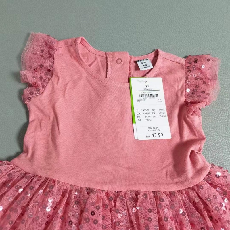 Váy Disney hồng bé gái