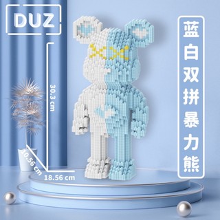 Đồ chơi lắp ráp gấu bearbrick 30 cm, Mô hình bearbrick