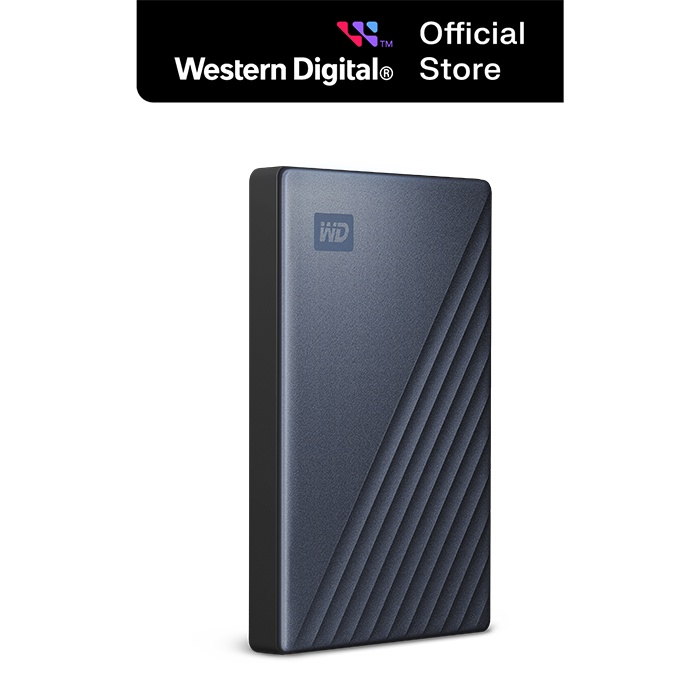 Ổ cứng di động Western Digital WD My Passport Ultra Silver 2.5" USB Type C 4TB - WDBFTM0040BSL