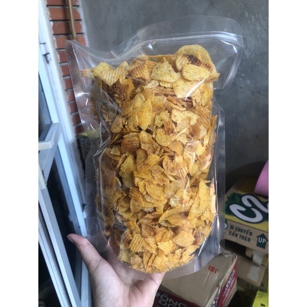 Bimbim swing vỡ cánh to ngon giòn túi zip 500Gr