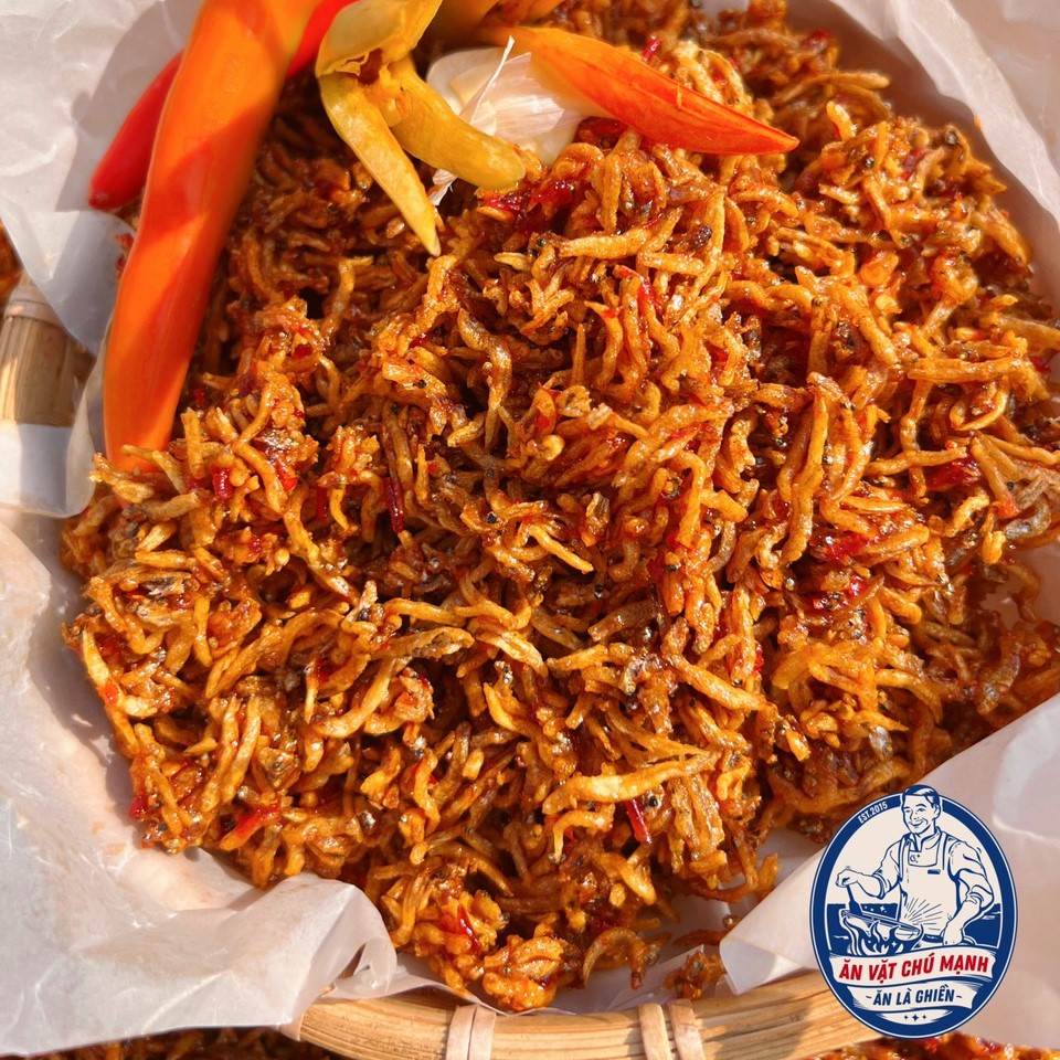 Cá Cơm Sữa Rim Giòn