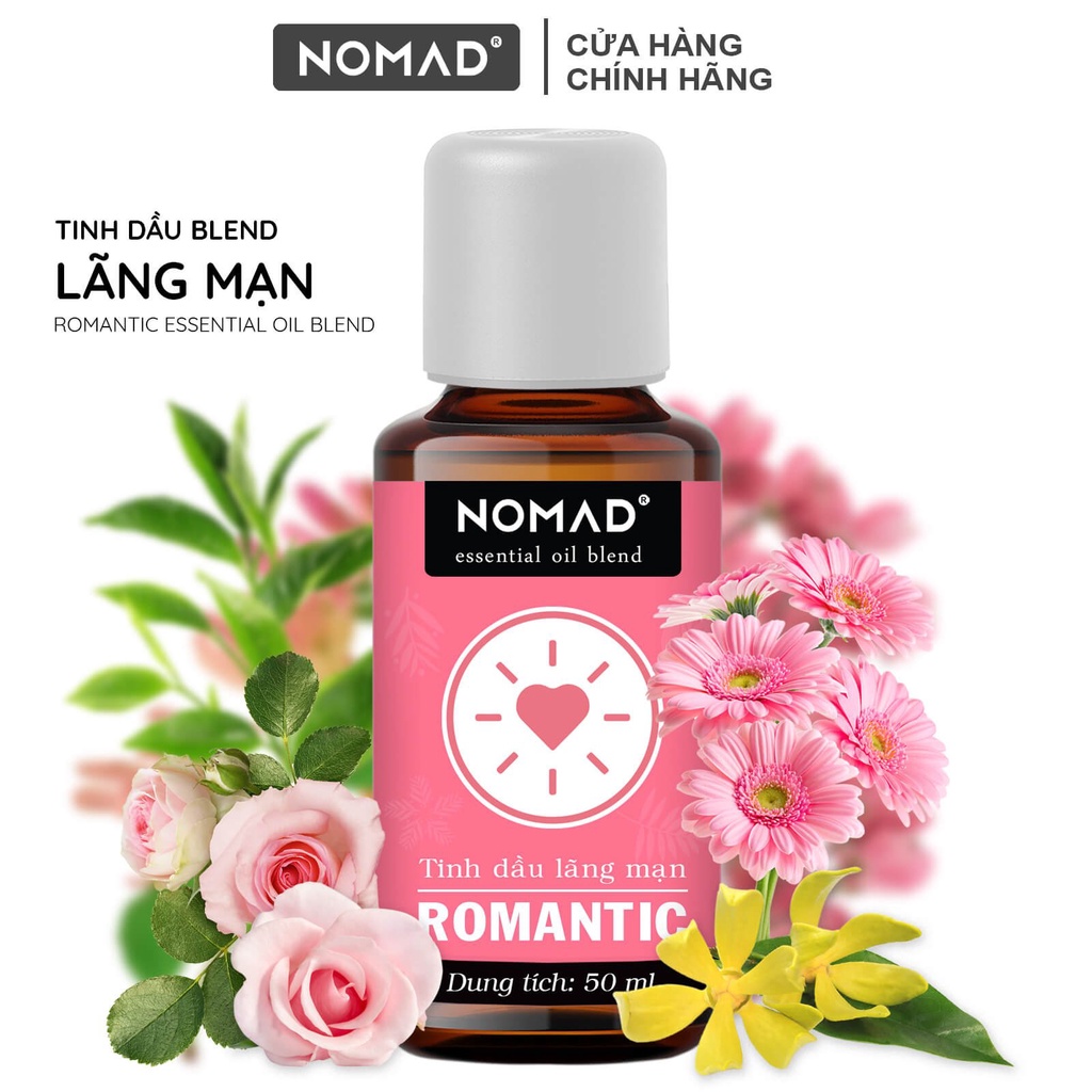 Tinh Dầu Thơm Phòng Nomad Essential Oil Blend - Romantic 10/50ml