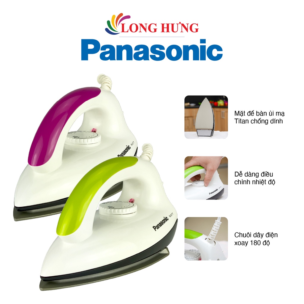 [Mã BMLT30K giảm đến 30K] Bàn ủi khô Panasonic NI-317T - Hàng chính hãng