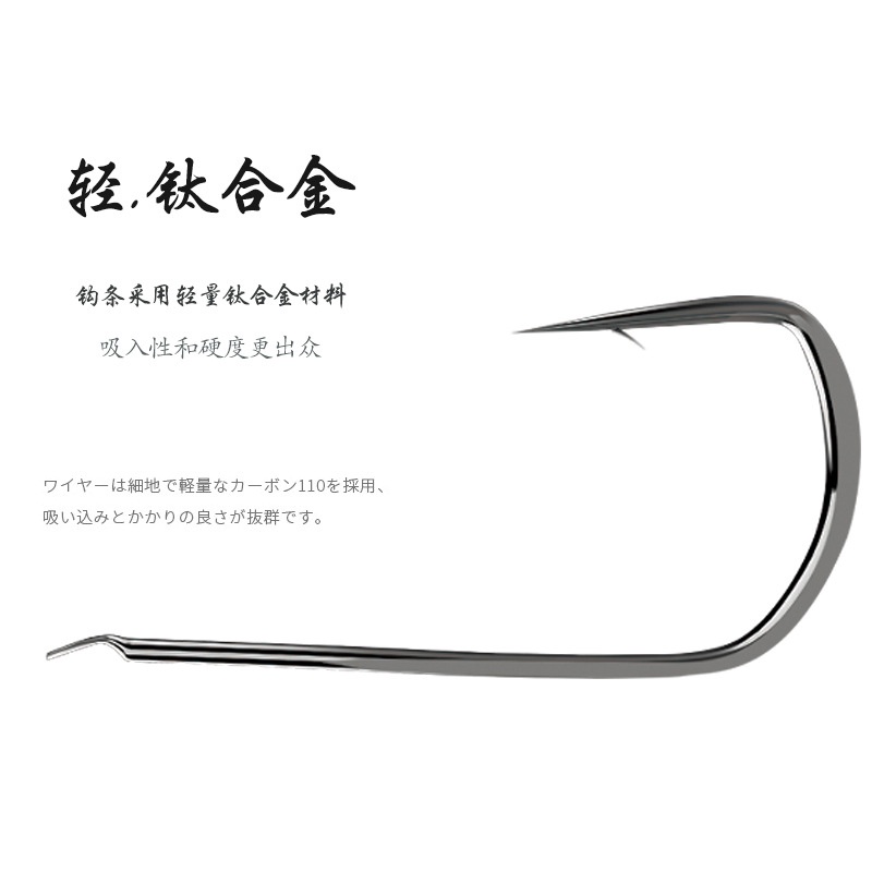 Lưỡi Câu TiTan Răng Sói