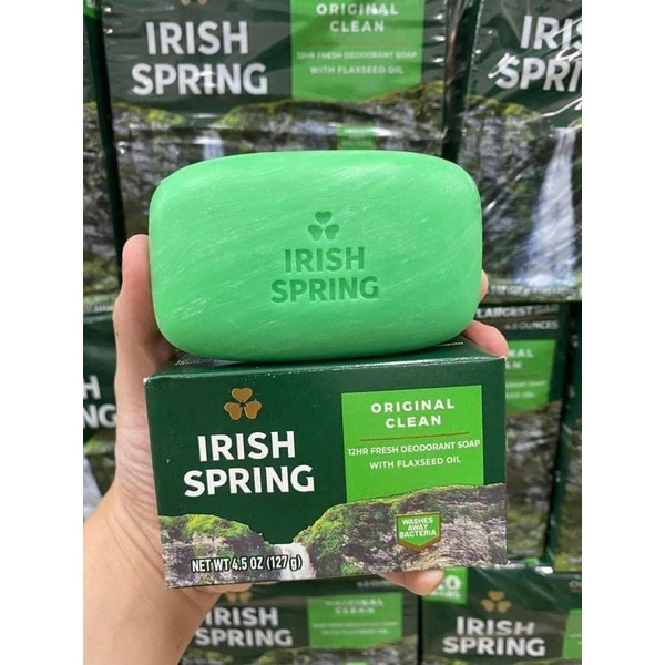xà phòng cục Irish spring mỹ 1cục