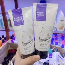 TẨY DA CHẾT / THE FACE SHOP /Tẩy Da Chết Ngọc Trai - White Jewel PeelingThe Face Shop Smart Peeling 120ml ư