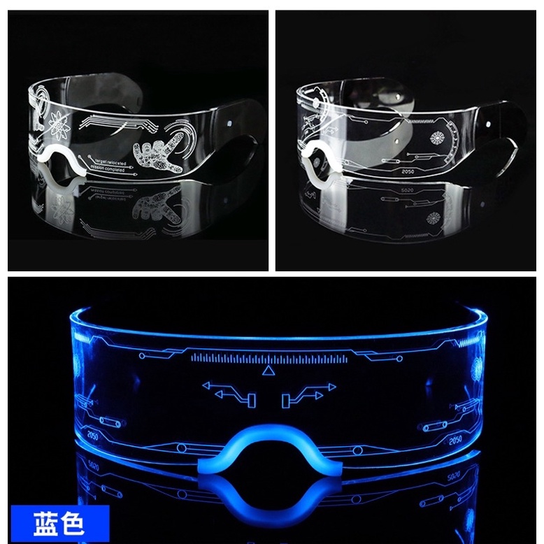 Kính led 3D - hàng loại 1 |Phụ kiện Rave - Phụ kiện EDM - Music festival - Lễ hội âm nhạc