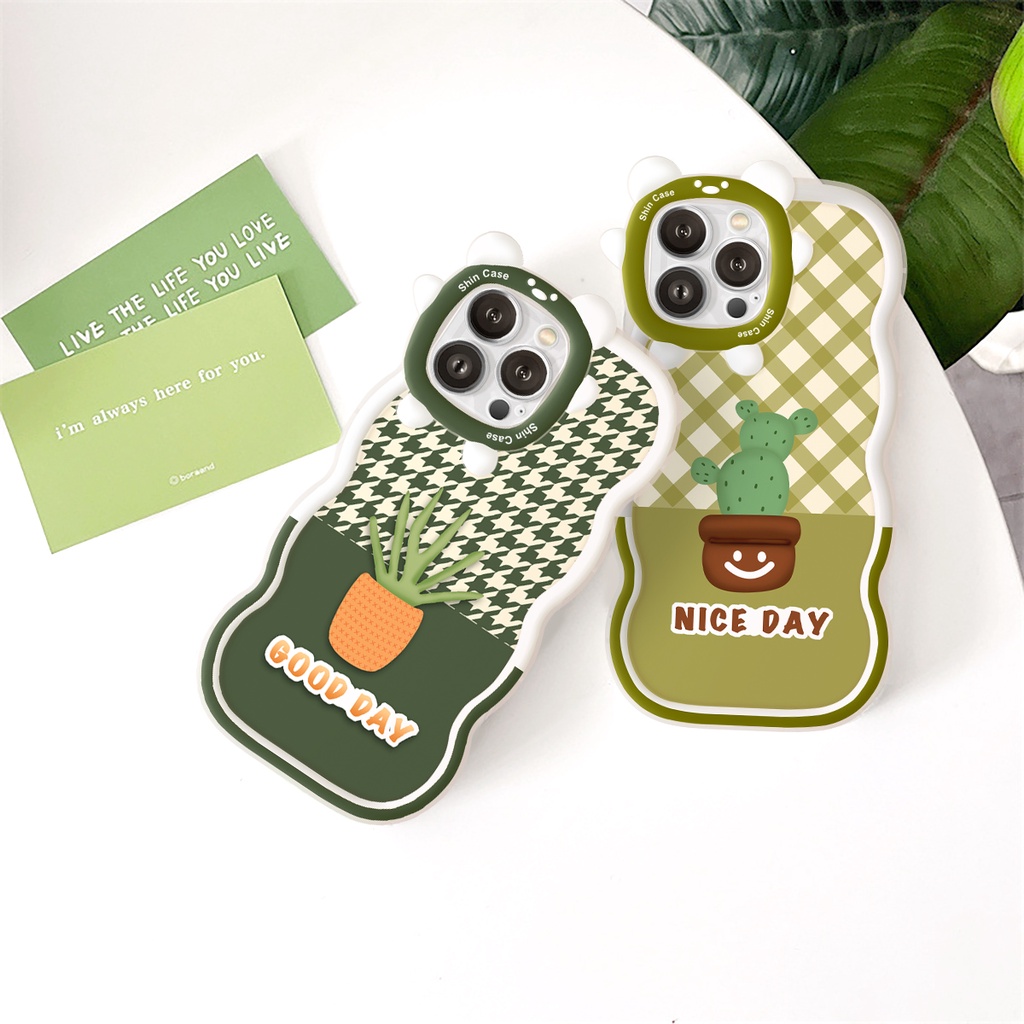 Ốp lưng iphone gấu sóng Xương rồng 6/6plus/6s/6splus/7/7plus/8/8plus/x/xs/11/12/13/14/pro/max/promax/plus/shin/case