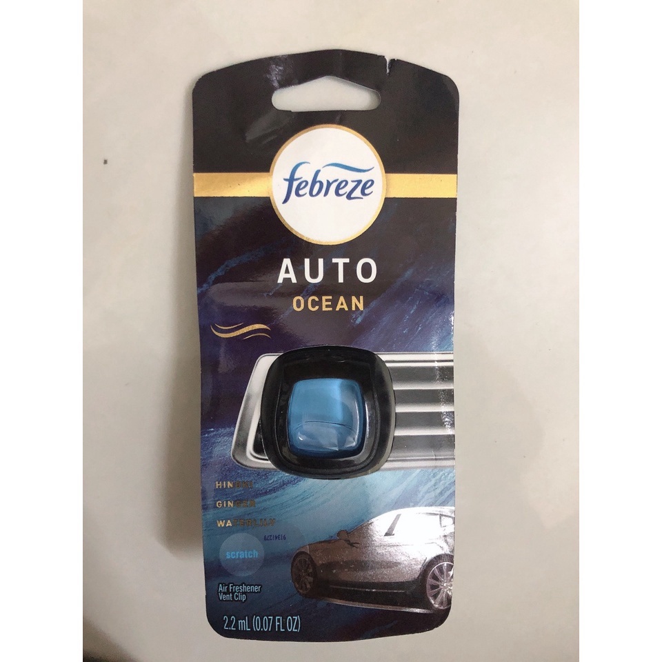Nước Hoa Ô Tô Febreze Cao Cấp Kẹp Cửa Gió Điều Hòa Xe Hơi Febreze Car