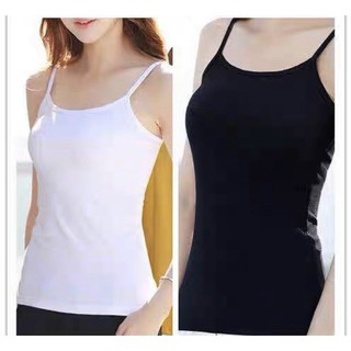Áo 2 dây basic cotton siêu co giãn