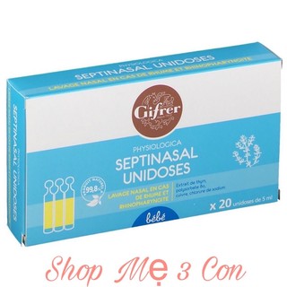 Muối xanh, muối vàng Gifrer Pháp hộp 20 ống