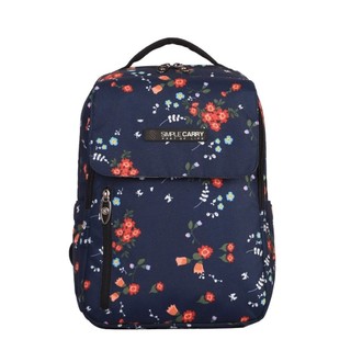 Ba lô thời trang unisex Simplecarry Issac 22 nhỏ gọn nhiều ngăn, chất vải Polyester trượt nước BALOMOI.COM
