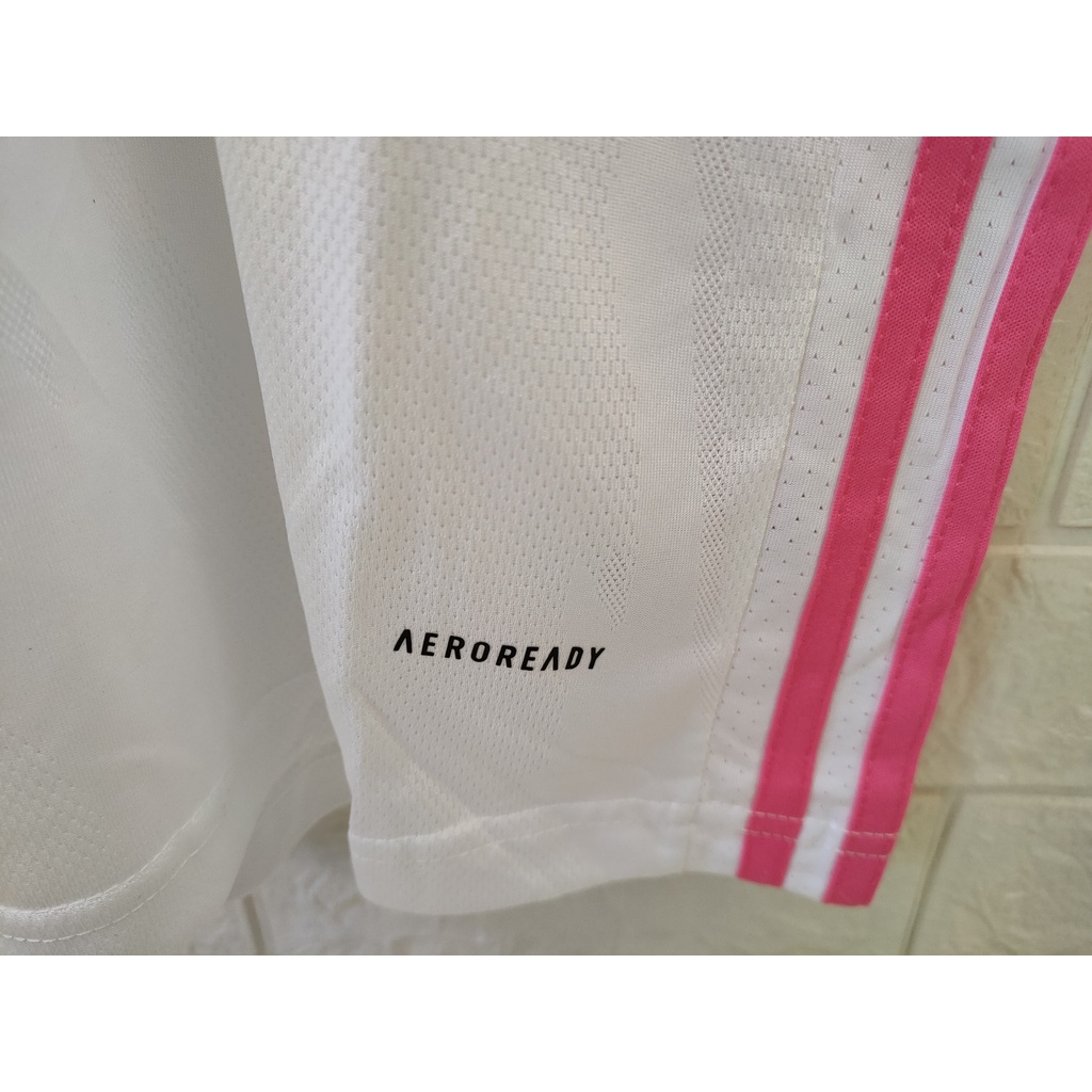 Bộ quần áo thun cao cấp Real Madrid 20/21 Trắng