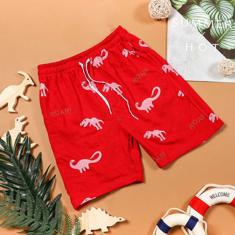 Quần short ngắn da cá mùa hè  chất liệu 100% cotton thoáng mát thấm hút mồ hôi Nhà Sans | Q11