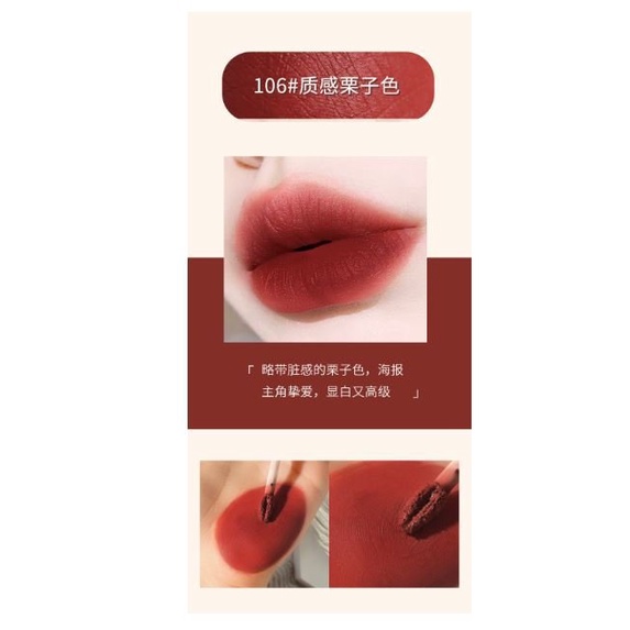 Son Kem Lì Wodwod Mềm Mịn Như Nhung Chính hãng nội địa Trung