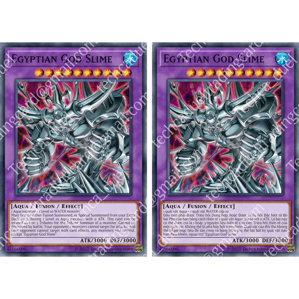 Bài In Tiếng Việt - Bộ bài Yugioh - Anime Deck - Marik Ishtar
