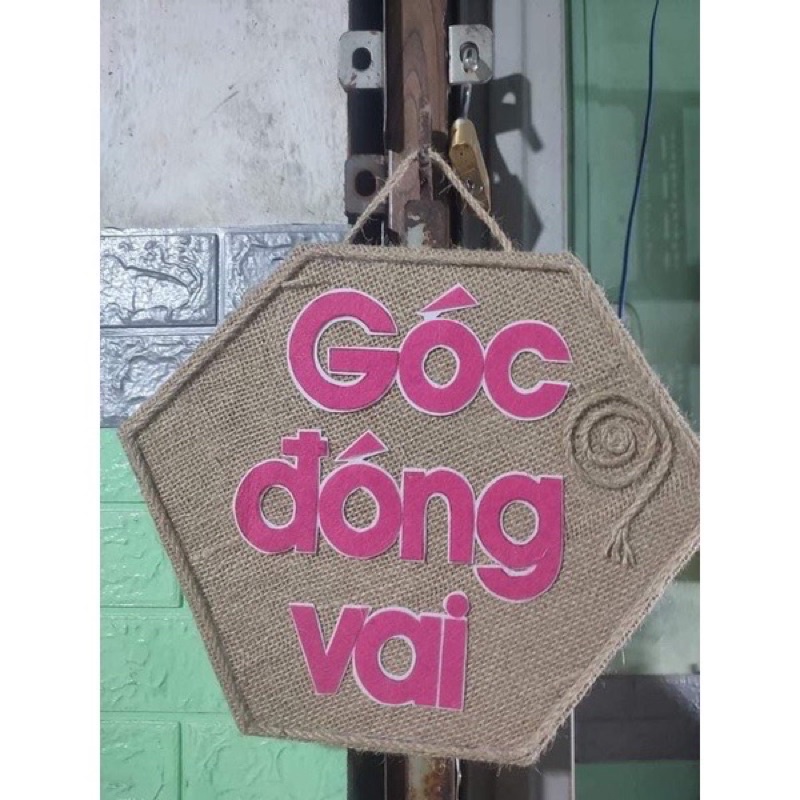 BẢNG TÊN GÓC MẦM NON