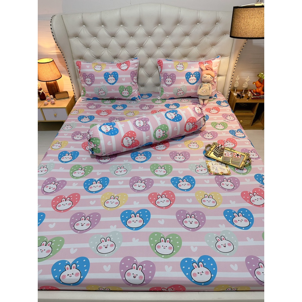 BỘ DRAP THUN SIÊU LẠNH LỤA LATICO THÁI LAN CAO CẤP MỚI (ÔM KHOÁ KÉO)