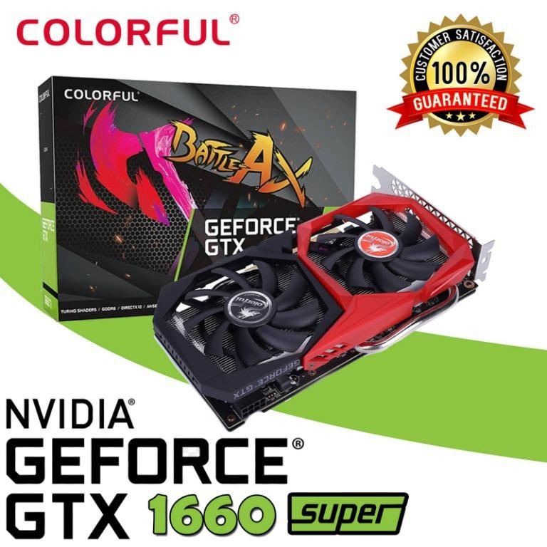 Card màn hình Colorful Nvidia GTX 1660 Supper / 6Gb / 192bit