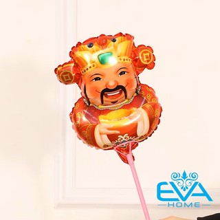 Bong Bóng Kiếng trang trí tết Hình Thần Tài 55cm
