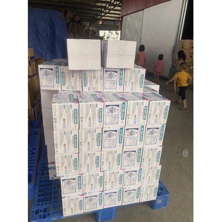 Thùng 100 chiếc khẩu trang 5d Tiến Hùng,  Khẩu trang 3 lớp vải không dệt ôm sát kháng khuẩn