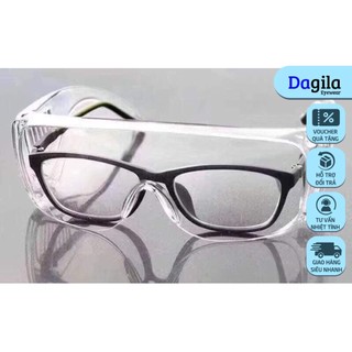 Kính bảo vệ mắt, bảo hộ lao động chất liệu Polycarbonate chống bụi, chống bắn nước, tia UV