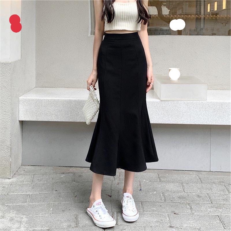 Chân váy đuôi cá chất liệu vải co dãn cao cấp (free ship)