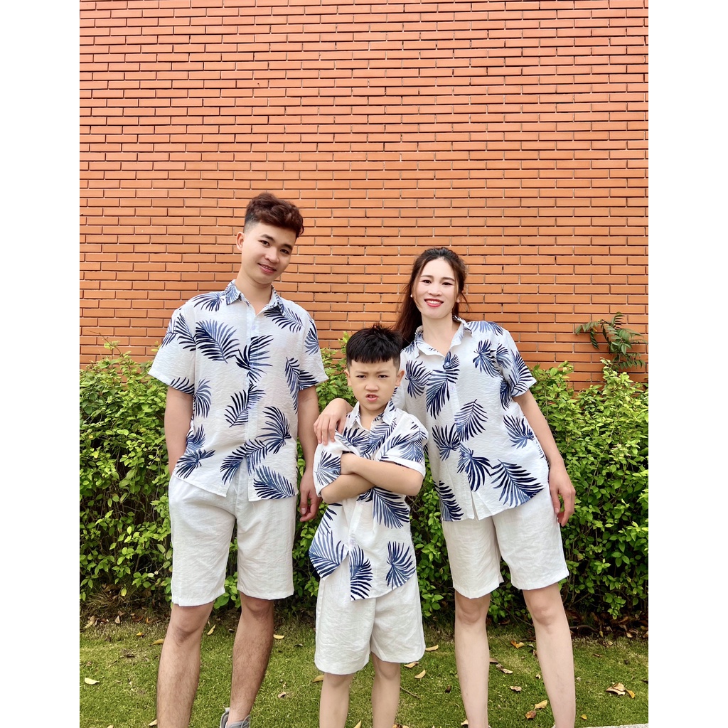 Áo Sơ Mi Đi Biển, Sơ Mi Hawaii Họa Tiết, Vải TƠ ĐŨI Cao Cấp