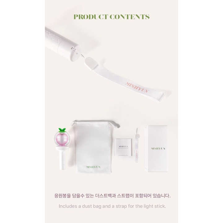 VStore - duyendo97  Official Light Stick - ĐÈN CỔ VŨ LIGHTSTICK MIN HYUN