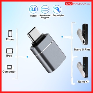 Thiết bị chuyển đổi cổng type c sang usb 3.0 otg cho máy tính xách tay, laptop. hub chuyển đổi usb 3.0 sang type c