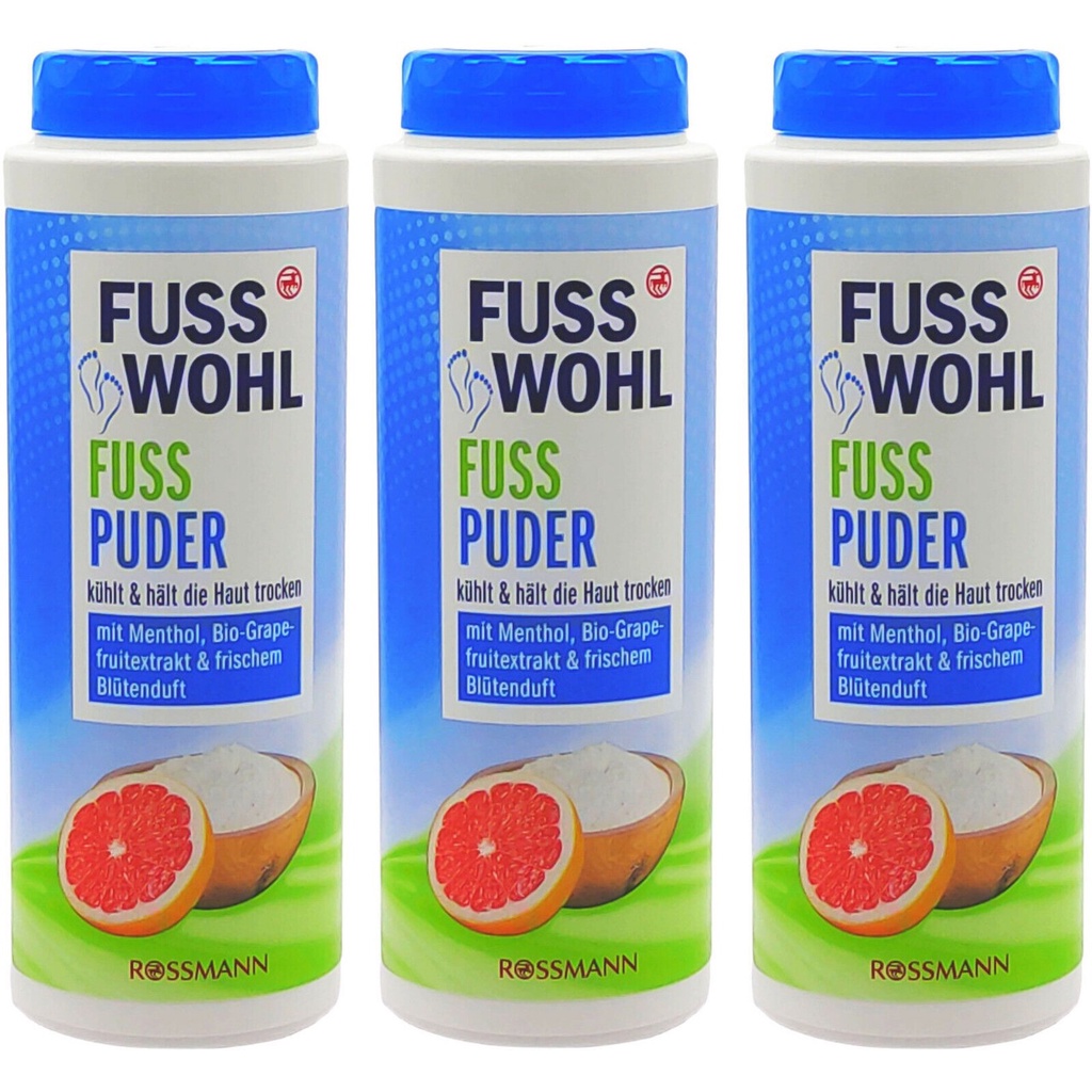 Bột khử mùi,xịt khử mùi hôi chân Balea, hôi giày Balea – Fuss Wohl 100g,muối ngâm chân 450g