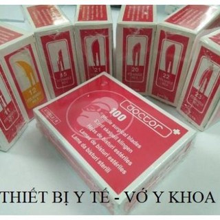 Lưỡi dao mổ Doctor số 10 - 23 (Hộp 100 cái)