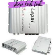Ampli mini công suất Lepy LP-838 /ST-838 12V Hi-Fi 2.1 - Linhtinhshop260