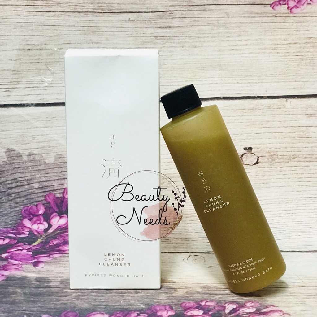 Sữa Rửa Mặt Chanh Đường Đen Lemon Chung Hàn Quốc