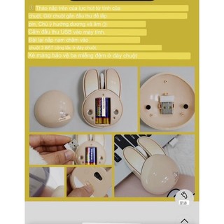CHUỘT MÁY TÍNH TAI THỎ