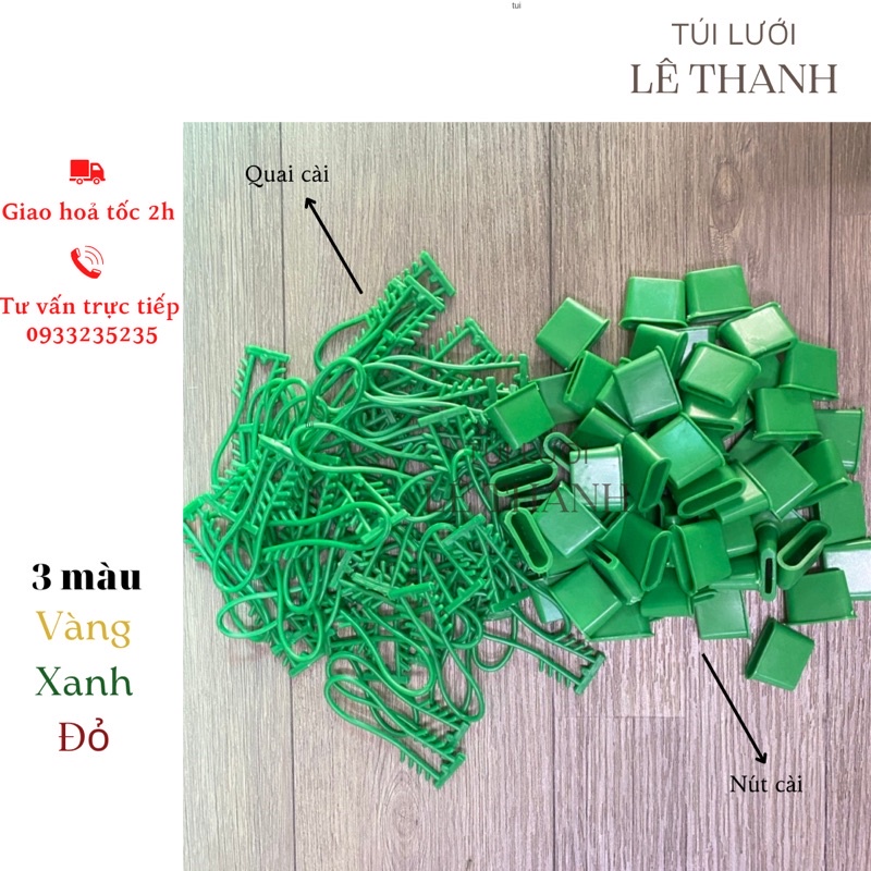 Túi lưới màu XANH đủ size từ 20cm đến 50cm