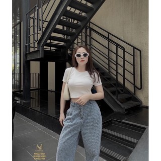 CROPTOP TAY LỠ ( kèm ảnh thật tự chụp )