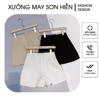 Quần short cạp cao Xưởng may Sơn Hiền MS35