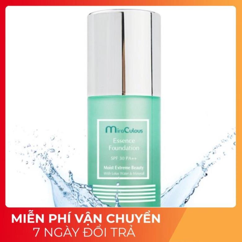 Kem nền khoáng chất dưỡng ẩm chống nắng Miraculous Essence Foundation SPF30++, lớp nền mỏng nhẹ, độ che phủ cao Song Anh