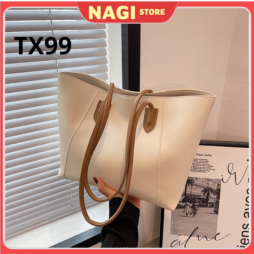 Túi xách tote nữ kẹp nách đeo vai công sở đi chơi đẹp đi chơi phong cách hàng ngày NAGI STORE TX99