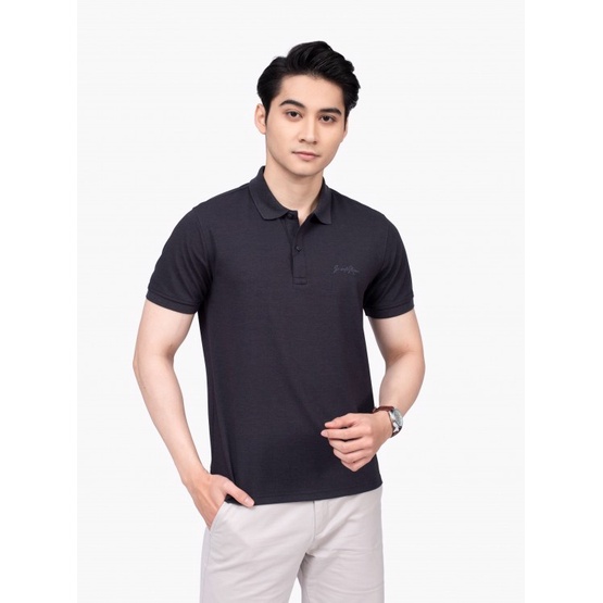 Áo polo nam Insidemen cotton thấm hút  khỏe khoắn from rộng  IPS047S2