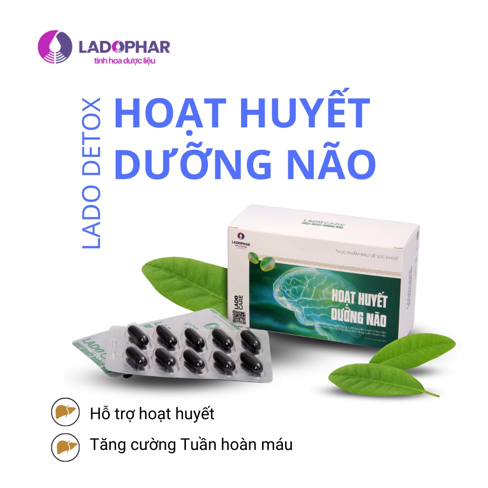 LADO CARE HOẠT HUYẾT DƯỠNG NÃO