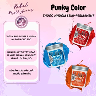 Thuốc nhuộm tóc Punky Colour Semi-permanent - Punky Color 