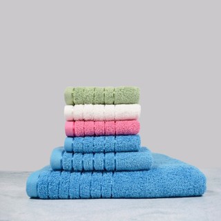 Khăn mặt hay khăn tay 100% cotton chính hãng songwol hàn quốc - 28x42cm - sh line border