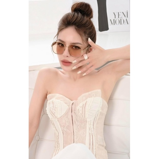 Kính râm nữ dáng vuông CDio cao cấp thơig trang - MS 1070